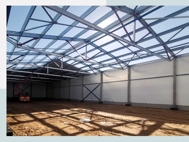 Строительство сенохранилищ в Баксане