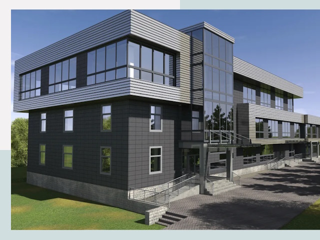 Административные здания в Баксане