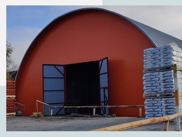 Полукруглые ангары по цене от 606 руб. в Баксан