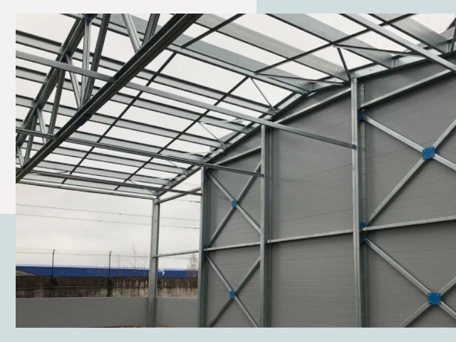Каркасные ангары от СтальСтрой-Бкс по цене от 606 руб.