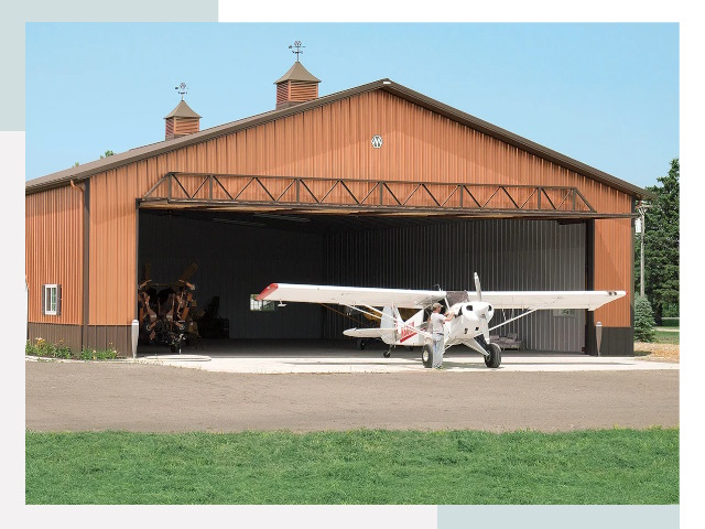 Ангары для самолетов в Баксане