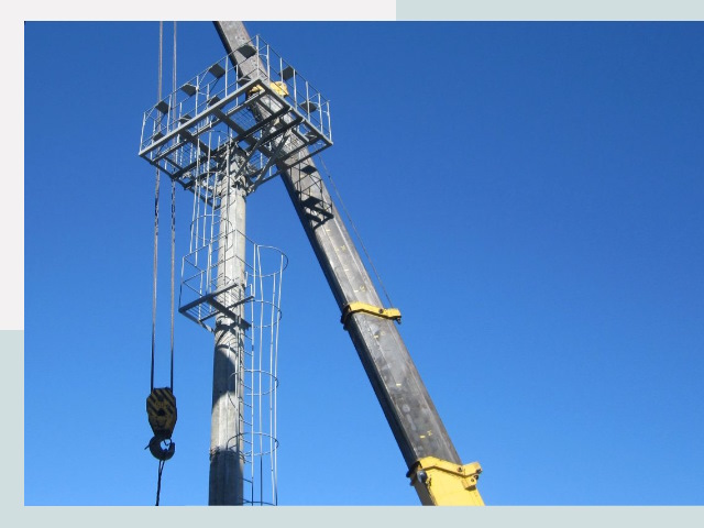 Монтаж осветительных мачт в Баксан от 606 руб.