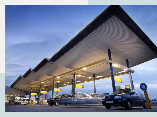 Навесы для АЗС в Баксан от 606 руб. - Защита и комфорт
