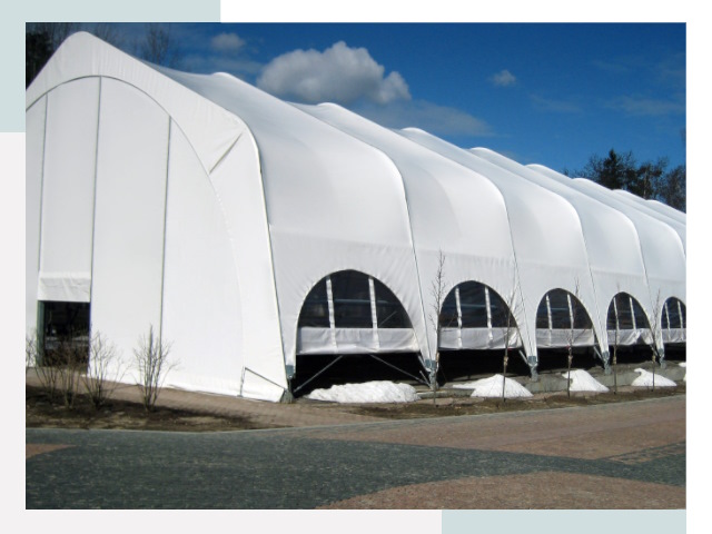 Каркасно-тентовые сооружения в Баксане