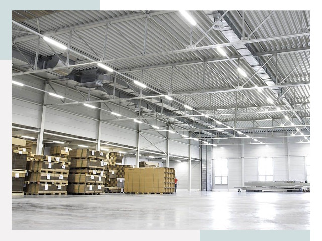 Освещение ангаров в Баксане