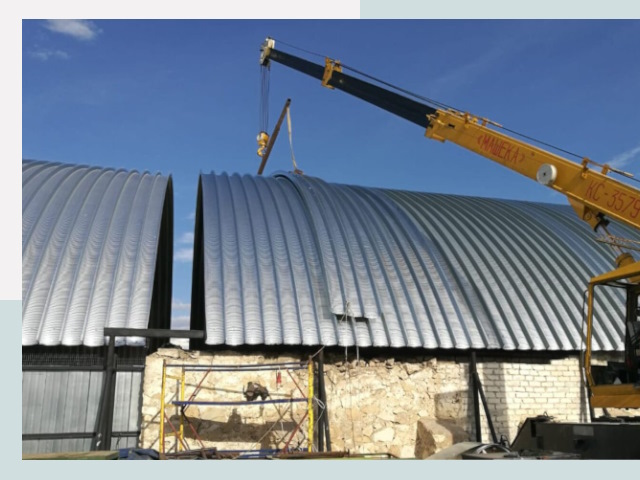 Реконструкция ангаров в Баксане от 606 руб.