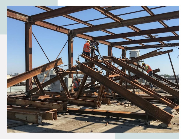 Демонтаж металлоконструкций в Баксане от 606 руб.