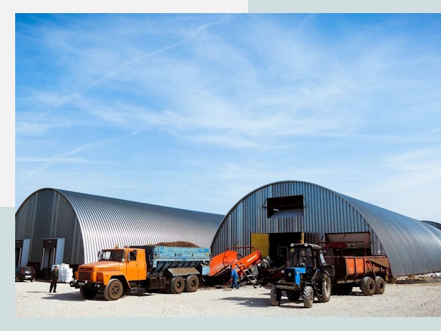 Ангары для спецтехники в Баксане